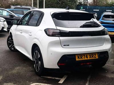 Used Peugeot 208 Allure 101 HP (74 kW) 2024 White Hatchback
