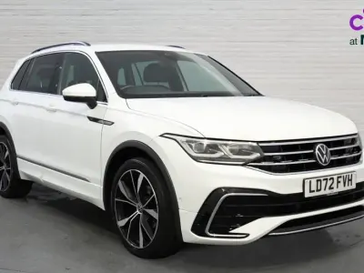 Used VW Tiguan R-line 150 HP (110 kW) 2022 White SUV