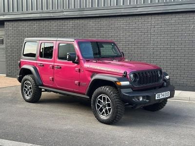Pink Used 2024 Jeep Wrangler Rubicon SUV | £49,744 (Fair price)