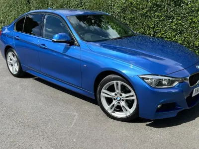 Used BMW 320 M Sport 2017 Blue Sedan