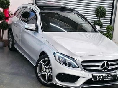 Usado Mercedes C250 AMG Line Premium 204 HP (150 kW) 2014 Prateado Carrinha
