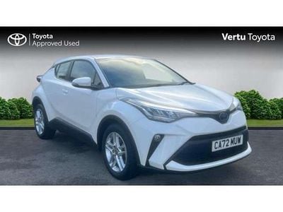 White Used 2022 Toyota C-HR SUV | £18,836 (Good price)