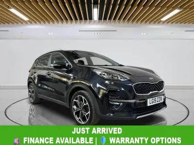 Used Kia Sportage GT-Line 136 HP (100 kW) 2019 Black SUV