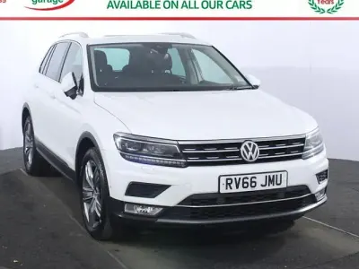 Used VW Tiguan SEL 150 HP (110 kW) 2016 White SUV