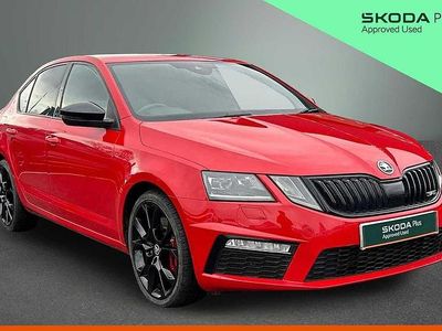 Used Skoda Octavia vRS 241 HP (177 kW) 2019 Corrida red Hatchback