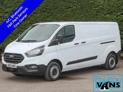 Used Ford Transit Custom 130 HP (95 kW) 2023 White Van