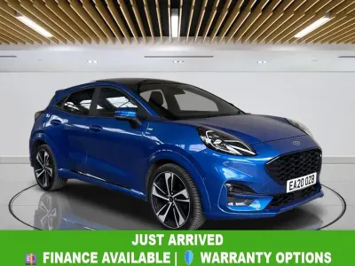 Used Ford Puma ST-Line X 125 HP (91 kW) 2020 Blue SUV