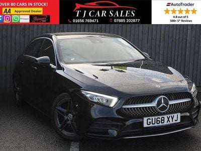 Used Mercedes A200 AMG line 2018 Black Hatchback
