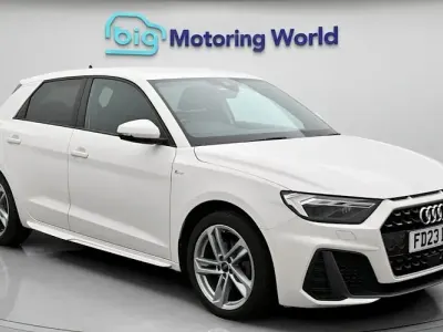 Used Audi A1 Sportback S-Line 110 HP (80 kW) 2023 White Hatchback