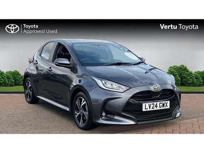 Grey Used 2024 Toyota Yaris Hybrid Design Hatchback | £18,490 (Good price)