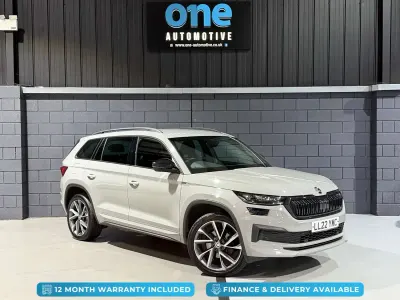 Used Skoda Kodiaq SportLine 150 HP (110 kW) 2022 Grey SUV