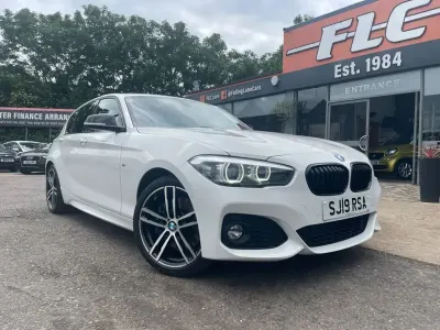Used BMW 116 M Sport 116 HP (85 kW) 2019 White Hatchback