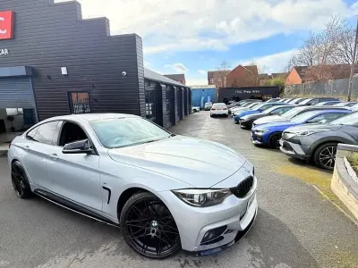 Usado BMW 420 M Sport 181 HP (133 kW) 2018 Prateado Coupé