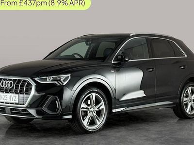 Begagnad Audi Q3 S-Line 150 HK (110 kW) 2023 Svart SUV