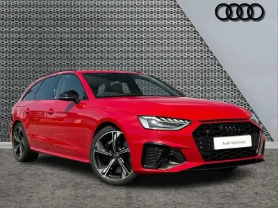 Used Audi A4 Black Edition 336 HP (247 kW) 2022 Red Estate