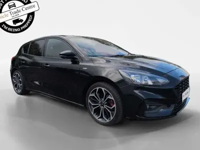 Used Ford Focus ST-Line X 125 HP (91 kW) 2018 Black Hatchback