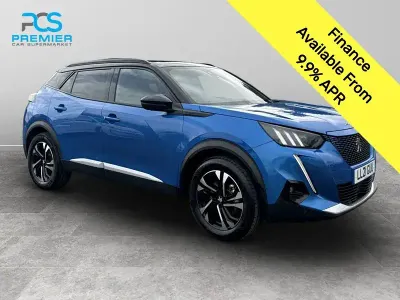 Used Peugeot e-2008 GT 2021 Blue SUV