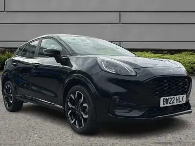 Second-hand Ford Puma ST-Line X 123 CP (90 kW) 2022 Negru SUV