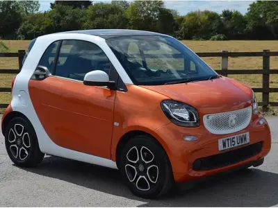 Used Smart ForTwo Coupé Prime 2015 Orange Coupe
