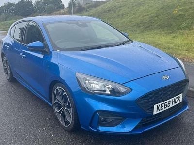 Blue Used 2019 Ford Focus ST-Line X Hatchback | £8,100 (Good price)