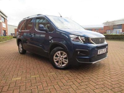 Used Peugeot Rifter Allure 131 HP (96 kW) 2020 Blue MPV
