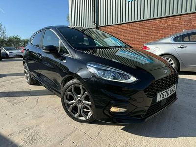 Begagnad Ford Fiesta ST-Line 2020 Svart Halvkombi