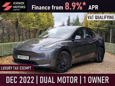 Grey Used 2022 Tesla Model Y Long Range AWD SUV | £26,745 (Fair price)