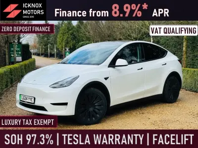 Begagnad Tesla Model Y RWD 219 kW (299 HK) 2024 Vit SUV
