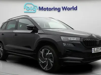 Used Skoda Karoq SportLine 190 HP (139 kW) 2023 Black SUV