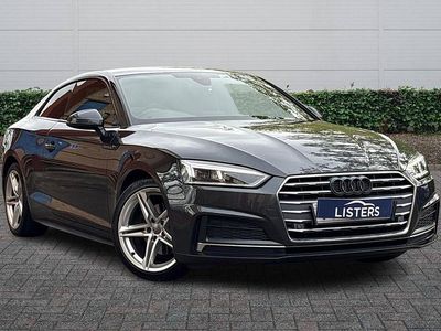 Begagnad Audi A5 S-Line 2018 Grå Sportkupé