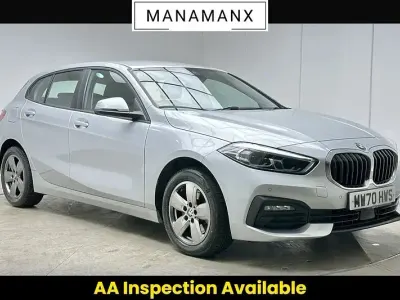 Używany BMW 118 Comfort Edition 2020 Srebrny Hatchback