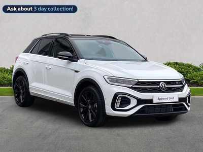 Begagnad VW T-Roc Black Edition 150 HK (110 kW) 2025 Vit SUV