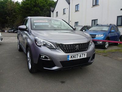 Grey Used 2017 Peugeot 3008 Active Hatchback | £7,995 (Expensive)