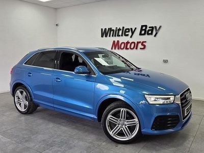 Used Audi Q3 S-line plus 150 HP (110 kW) 2015 Blue SUV