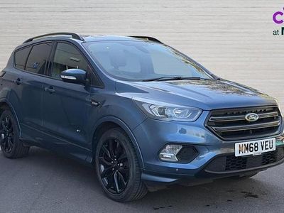 Used Ford Kuga ST-Line X 176 HP (129 kW) 2018 Blue SUV