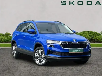 Used Skoda Karoq SE Drive 107 HP (78 kW) 2022 Blue SUV
