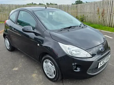 Used Ford Ka 69 HP (50 kW) 2014 Black Hatchback