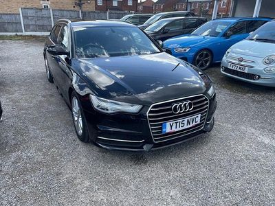 Used Audi A6 S-Line 190 HP (139 kW) 2015 Black Estate