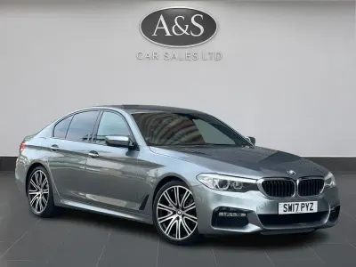 Used BMW 520 M Sport 2017 Blue Sedan