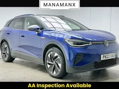 Used VW ID.4 Pro Performance 150 kW (204 HP) 2022 Blue SUV