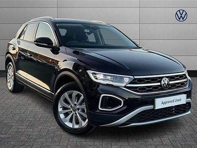 Black Used 2024 VW T-Roc Style SUV | £24,700 (Fair price)