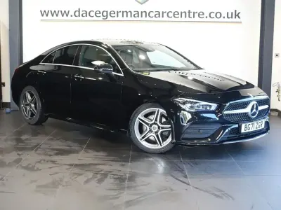 Used Mercedes CLA200 AMG line 163 HP (119 kW) 2022 Black Coupe