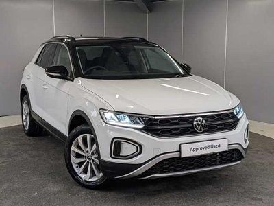 White Used 2025 VW T-Roc Match SUV | £23,495 (Fair price)