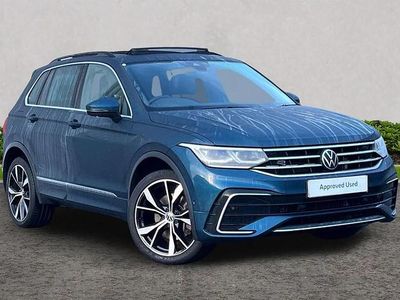 Used VW Tiguan R-line 245 HP (180 kW) 2022 Blue SUV