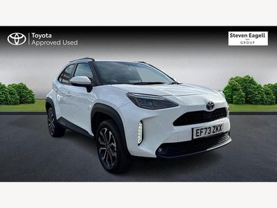 White Used 2024 Toyota Yaris Hybrid Design Hatchback | £23,746 (Expensive)