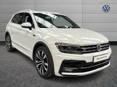 Used VW Tiguan R-line 150 HP (110 kW) 2019 White SUV