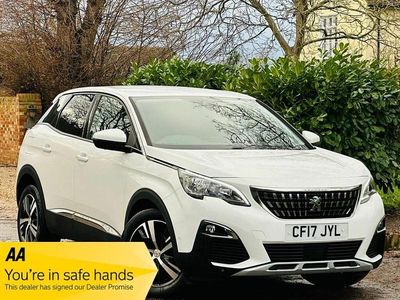 White Used 2017 Peugeot 3008 Allure SUV | £9,490 (Fair price)