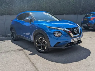 Used Nissan Juke N-Connecta 114 HP (83 kW) 2023 Blue SUV