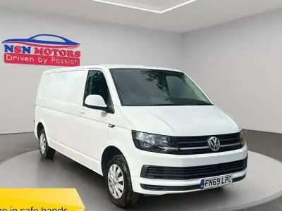Used VW T6.1 Trendline 102 HP (75 kW) 2019 White Van