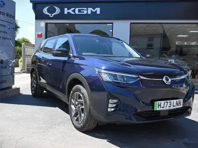 Used SsangYong Korando 150 kW (204 HP) 2023 Blue Estate